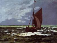 Monet, Claude Oscar - Stormy Seascape